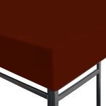 terrakotta pavilon tetőponyva 310 g/m² 3 x 3 m