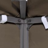 tópszínű pavilon tetőponyva 310 g/m² 3 x 4 m