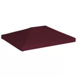 bordó pavilon tetőponyva 310 g/m² 3 x 4 m