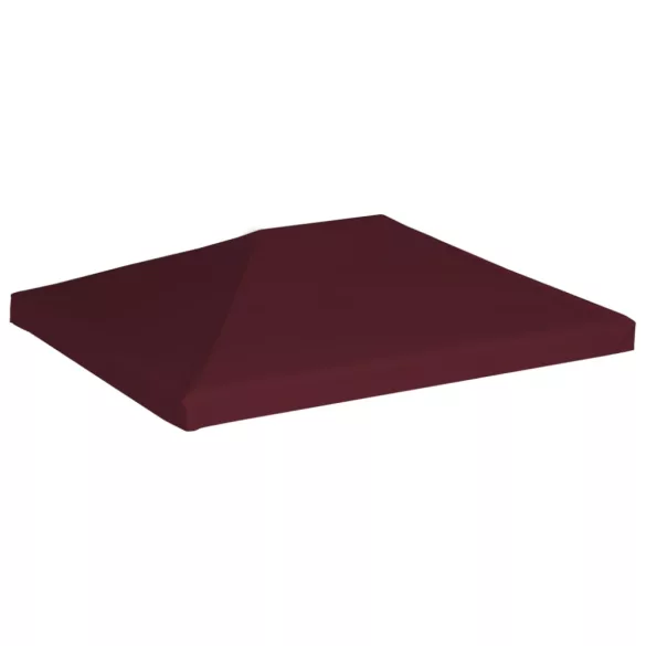 bordó pavilon tetőponyva 310 g/m² 3 x 4 m