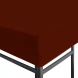 terrakotta pavilon tetőponyva 310 g/m² 3 x 4 m
