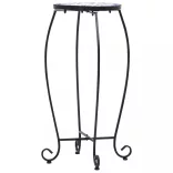 3 db kék és fehér kerámia mozaik asztal