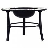 zöld kerámia mozaik tűztál 68 cm