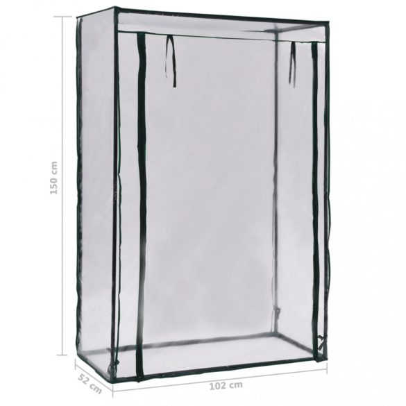 zöldséges melegház 102 x 52 x 150 cm