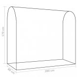 melegház cipzáras ajtóval 200 x 80 x 170 cm