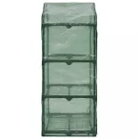 háromszintes mini melegház 69 x 49 x 125 cm