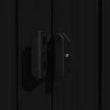 antracitszürke horganyzott acél kerti fészer 257 x 779 x 181 cm