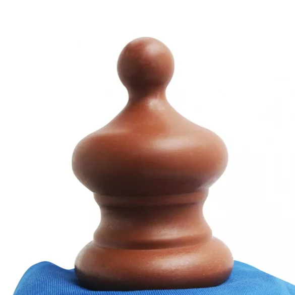 kék kültéri napernyő farúddal 350 cm