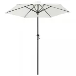 homokfehér alumínium napernyő 200 x 224 cm