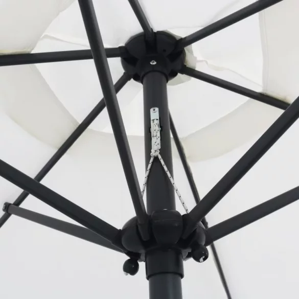 homokfehér alumínium napernyő 200 x 224 cm