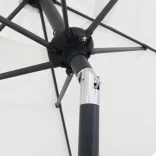 homokfehér alumínium napernyő 200 x 224 cm