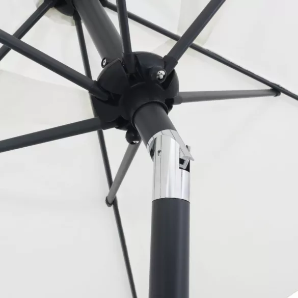 homokfehér alumínium napernyő 200 x 224 cm