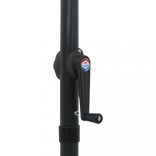 szürkésbarna alumínium napernyő 200 x 224 cm