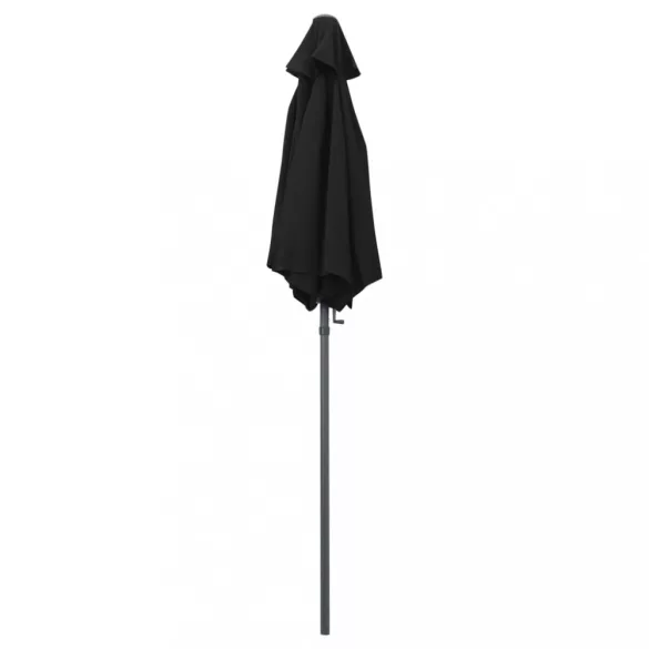 fekete alumínium napernyő 200 x 224 cm