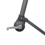 fehér függő napernyő alumínium rúddal  3 m