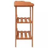 fenyőfa virágtartó állvány 76 x 37 x 89 cm