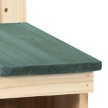 4 db fenyőfa madárház 12 x 16 x 20 cm