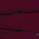 bordóvörös kültéri napernyő alumíniumrúddal 270 cm