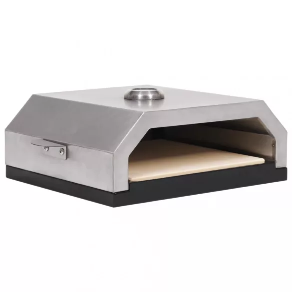 pizzasütő kerámialappal gázüzemű/faszenes grillezőhöz