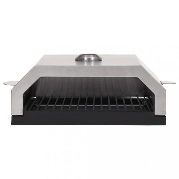 pizzasütő kerámialappal gázüzemű/faszenes grillezőhöz