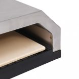 pizzasütő kerámialappal gázüzemű/faszenes grillezőhöz