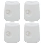 4 db fehér polietilén pavilonnehezék