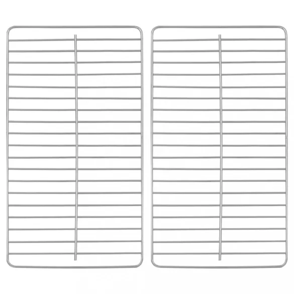 rozsdamentes acél hordozható asztali faszenes grillsütő