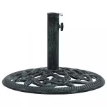 zöld öntöttvas napernyőtalp 9 kg 40 cm