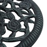 zöld öntöttvas napernyőtalp 9 kg 40 cm