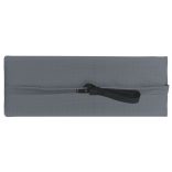 szürke textilén napozóágy-fejtámla 40 x 7,5 x 15 cm