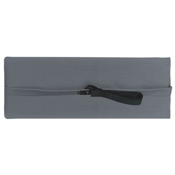 szürke textilén napozóágy-fejtámla 40 x 7,5 x 15 cm