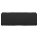 fekete textilén napozóágy-fejtámla 40 x 7,5 x 15 cm