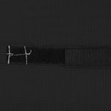 fekete textilén napozóágy-fejtámla 40 x 7,5 x 15 cm