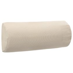   krémszínű textilén napozóágy-fejtámla 40 x 7,5 x 15 cm