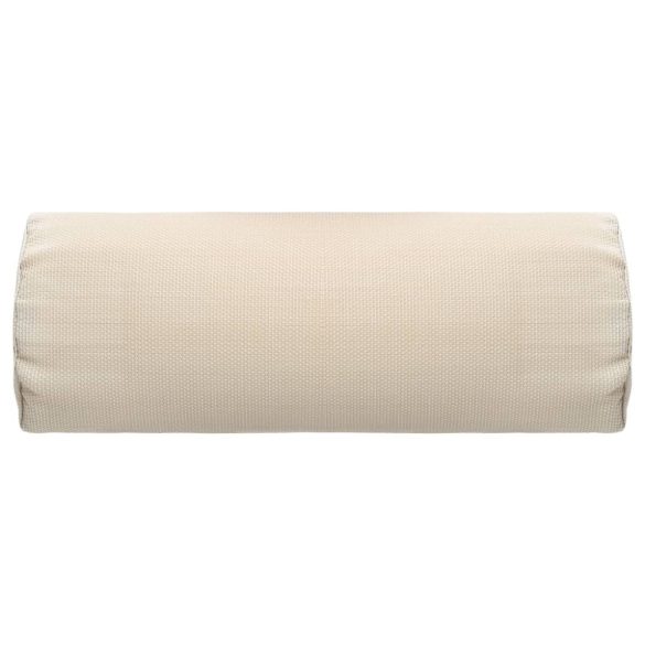 krémszínű textilén napozóágy-fejtámla 40 x 7,5 x 15 cm