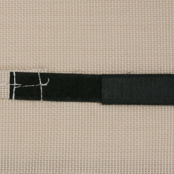 krémszínű textilén napozóágy-fejtámla 40 x 7,5 x 15 cm