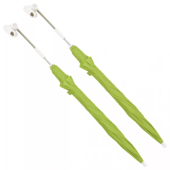 2 db zöld napernyő kempingszékhez 105 cm