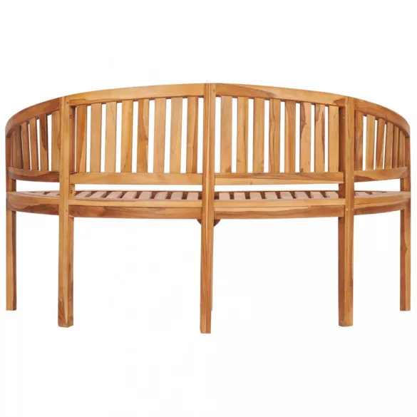 tömör tíkfa banán alakú pad 151 cm