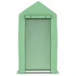 0,5 m²-es acélvázas melegház 1 x 0,5 x 1,9 m