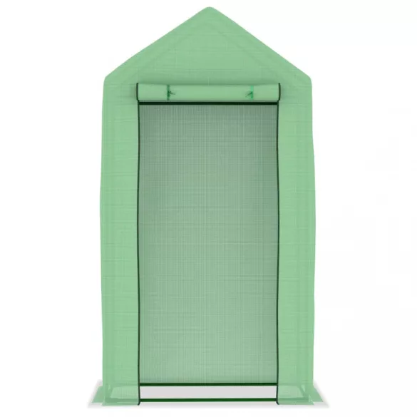 0,5 m²-es acélvázas melegház 1 x 0,5 x 1,9 m