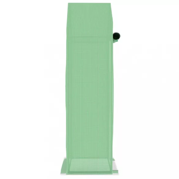 0,5 m²-es acélvázas melegház 1 x 0,5 x 1,9 m