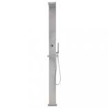 négyzet alakú rozsdamentes acél kültéri zuhany