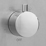 négyzet alakú rozsdamentes acél kültéri zuhany