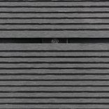 szürke WPC rozsdamentes acél kültéri zuhanytálca 110 x 62 cm