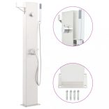 rozsdamentes acél kerti zuhanycsaptelep 110 cm