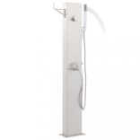 rozsdamentes acél kerti zuhanycsaptelep 110 cm