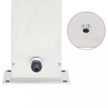 rozsdamentes acél kerti zuhanycsaptelep 110 cm