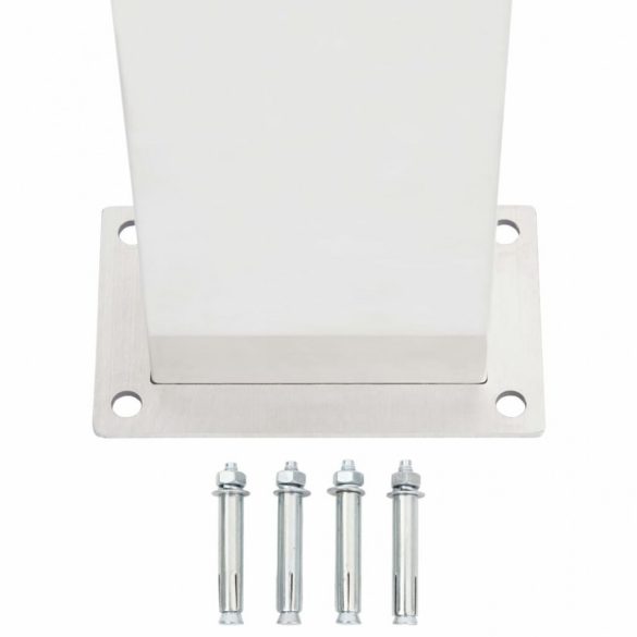 rozsdamentes acél kerti zuhanycsaptelep 110 cm