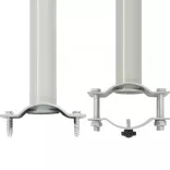 kék kihúzható oldalsó terasz napellenző 60 x 300 cm