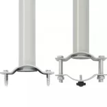 krémszínű kihúzható oldalsó terasz napellenző 80 x 300 cm